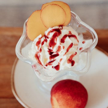 Peach Melba